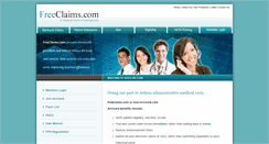 Desktop Screenshot of freeclaims.com